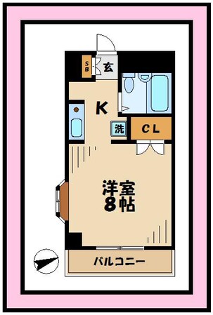 リバーサイド多摩川の物件間取画像